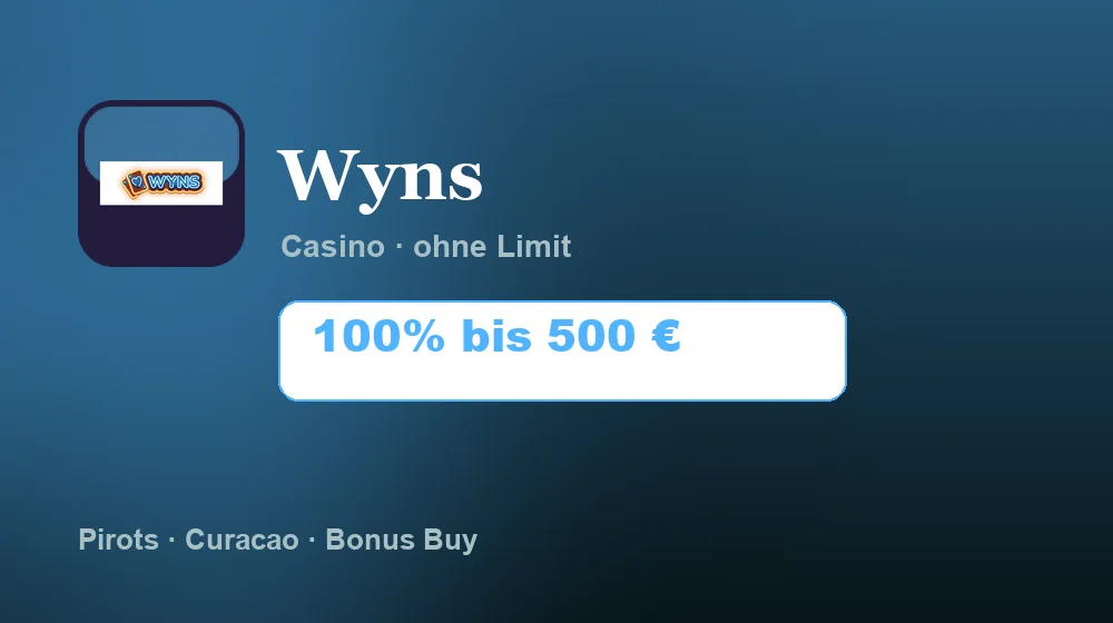 Screenshot von Wyns Casino